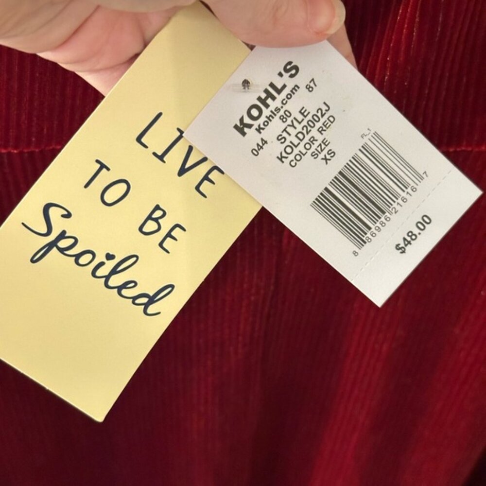 Spoiled Red Halter Mini Dress - Picture 9 of 9